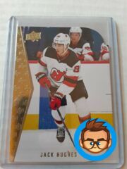 JACK HUGHES 2019-20 UD #2 94-95 DIECUT TRIBUTE SSP INSERT RCUSA WJC#1